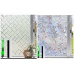 window privacy film sticker frosted UV - 2 design patterns - variety of sizes