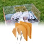 2x Pigeon House Door European Rust Resistant Arch Door Pigeon Supplies Bird Cage