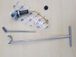 For Vespa PX LML Petrol Fuel fast flow tap with tap Lever Tap tool  & rubber