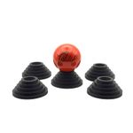 5x Snooker Ball Display Stands, Black Ball Holders, Snooker Memorabilia Display