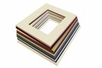 10x12" Picture Photo Bevel Edge Mount with 8x10" Aperture  Lots of Colours
