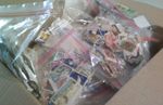 720 grams Australia    used mix stamps ) about 7,000 stamps off paper