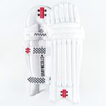 Gray-Nicolls Cricket Pads - Classic Prestige White Adult RH Slight Seconds
