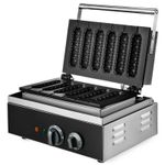 Electric Muffin Dog Lolly Waffle Maker  Commercial Sausage Stick Baking Machine
