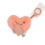 Ulta Mini Brands Pops Plush Keychain Heart w/ Mondays Smooth Shampoo Beauty TOY