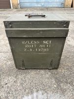 Wireless Set No 17 Mk II 1938 Vintage Radio WW2 - Just The Box Not Working