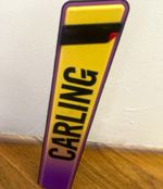 Carling Black Fruits Cider Plastic Beer Pump Tap Handle / Knob