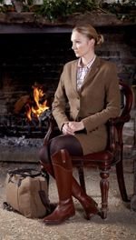 Toggi Morella Ladies Tassel Riding Boots in Tan Leather size 7-7.5 UK