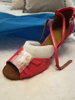 Bright Pink Latin Dance Shoes BNIP Ballroom Dancesport Salsa Tango Size 6