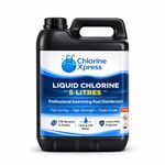 Liquid Chlorine Swimming Pool Shock 14-15% -  5 Litres Pool, Spa & Hot Tub