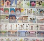 United Kingdom 1.000 different stamps
