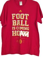 Bayern Munich Football is Coming Hoam TShirt 2XL 25" PTP 2013 Champions Adidas
