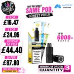 Hayati Pro Max Plus 6000 Refill Pods Prefilled - MINIMUM ORDER 3PCS