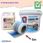 Waterproof Tanking Kit Wet Room Shower Sealing AQUA BUILD / Choose Variation