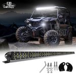 Dual Row 42inch Led Light Bar Roof Upper Combo Beam For Yamaha YXZ 1000R XTR UTV