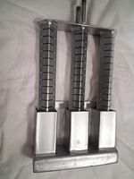 3 Bar Chinese Wok Cooker Burner Commercial Range Natural Gas BBQ Heavy Duty
