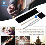 432 Hz Tuning Fork Kit Stress Relief Sound Therapy Musical Mind Body DNA Healing