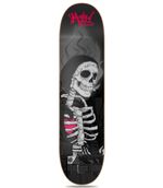 SKATE Series Marked 8.25 Skateboard Deck FREE Grip Canadian Maple Rock Scull