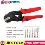 Crimp Plier Tool 0.25-1.5mm 23-16 AWG Crimper Servo JST Molex Deutsch Pin SN-68B