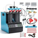 Petrol Fuel Injector Cleaning and Testing Machine Ultrasonic Heating Cleaner UK