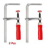 Worktop Guide Rail Clamps Track F Clamps T-Bar Pair - For Makita Festool Rails