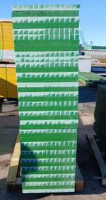 GRP Open Mesh Grating 38mm x 1490mm x 485mm Anti Slip Flooring Green