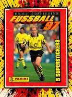 1997 Panini Fussball 97 Sealed Sticker Pack Bundesliga Germany Vintage