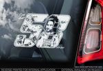 Marco Simoncelli - Moto GP Car Sticker - Ciao SIC#58 - PROCEEDS TO CHARITY -TYP3