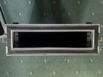 2u 19” Rack Shock mount Flight Case Foam Lined Rear & Front Rack.