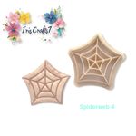 Spiderweb Pack Polymer Clay Cutter | 3D Printed Clay Tool | IrisCrafts7 UK