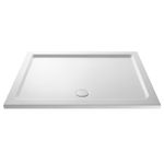 1500mm x 760mm Premium Rectangular Shower Tray - White