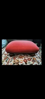 vintage antique footstool