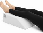 Leg Elevation Wedge Pillow for Leg, Hip & Knee Pain Sleep Support Cushion White