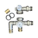 UNDERFLOOR HEATING BLENDING MIXING VALVE FOR MANIFOLD +2 x 22mmx3/4''M fittings
