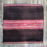Vintage Bolivian Aymara Aguayo Manta Textile Handwoven Alpaca Wool Wall Hanging