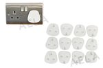 3-24 Socket Plug Covers Baby Safety Proof Children Protector UK 3 Pins Cheapest