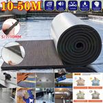50M Self Adhesive Thermal Insulation Foil Foam Roll Floor Walls Loft Roof Shed