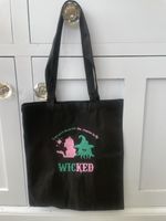 WICKED The Movie Tote Bag Shopping Bag  Custom Made