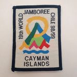 Boy Scouts 19th World Jamboree Chile 1998/99 Cayman Islands Badge Patch