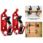 2-Pcs Shovel Mount Heavy Duty Quick Release Axe Holder Mount Kit for Roof Rack