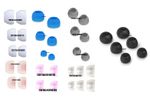 REPLACEMENT SILICONE IN-EAR EARPHONE HEADPHONE EARBUDS BUD TIPS GEL RUBBER Lot