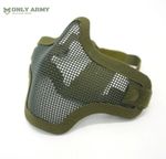 OD Green Tactical Face Mask Mesh Protective Airsoft Face Protection