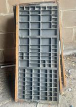 Vintage Printers Tray In Original Condition