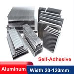 Width 20-120mm Aluminum Heat Sink Cooler PowerTransistor Heat Dissipation