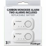 FireAngel FA6813-EU-T2 Carbon Monoxide Alarm Twin Pack Replaceable Battery