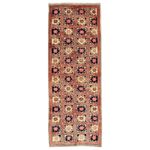 CLEANED VINTAGE KAZAK RUNNER HAND MADE HALLWAY CAUCASIAN RUG CARPET 9'4" x 3'5"