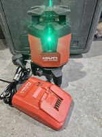 Hilti PM40-MG Multi-Line Green Laser, Battery And Charger In Great Condition