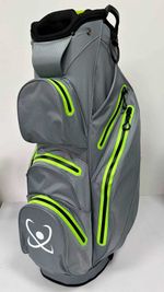 WATERPROOF 14 WAY GOLF CART BAG 7 WATERPROOF ZIPS LIGHTWEIGHT