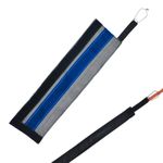 Rope Chafe Guard Sleeve Wear-resistant Artificial Leather Rope Sleeve Charming