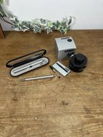 Lamy Fountain Pen, Lamy Pencil, Cartridges and Bottle of Lamy Ink Black - Used